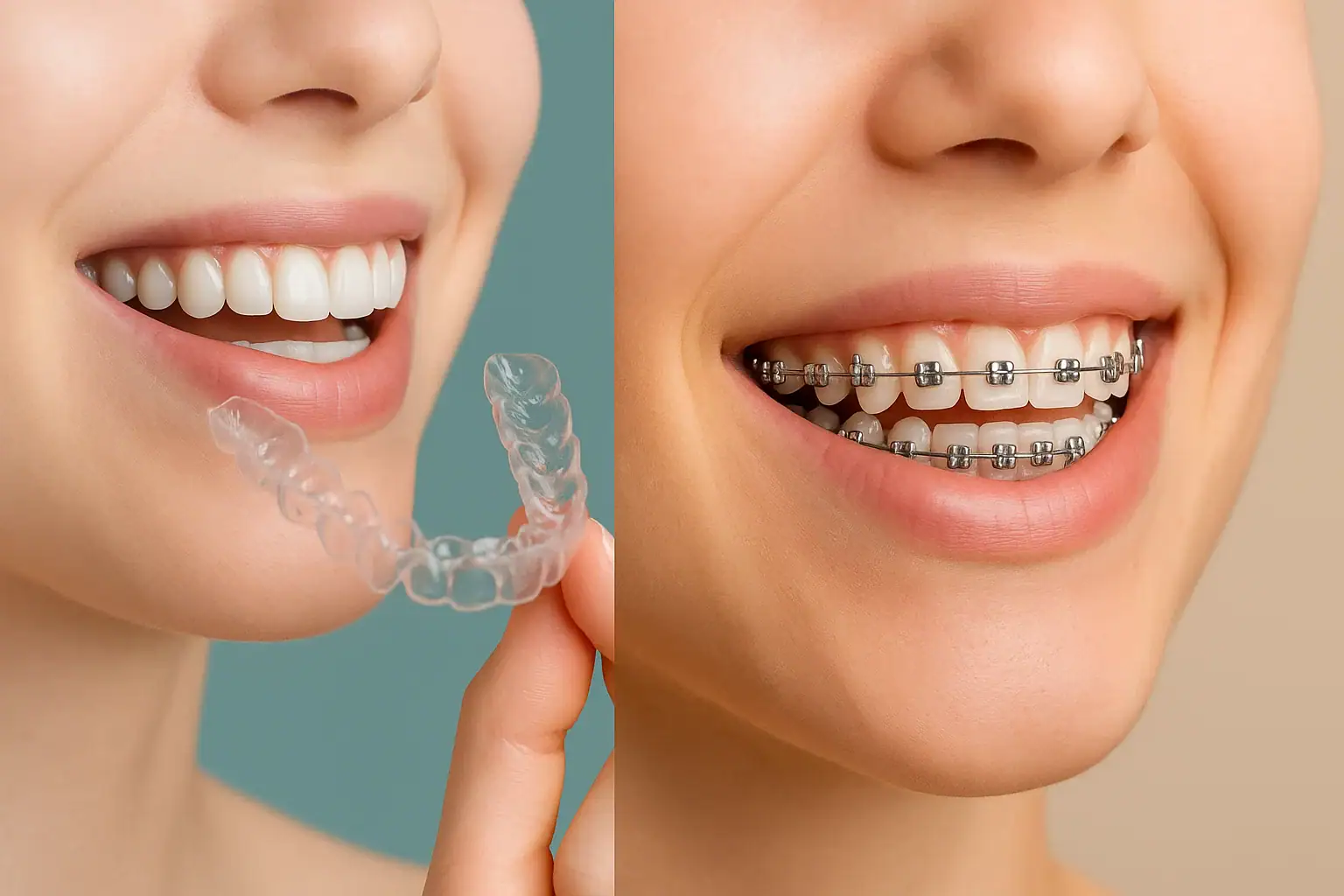Clear aligners and braces at Your Family Dentist Liverpool
