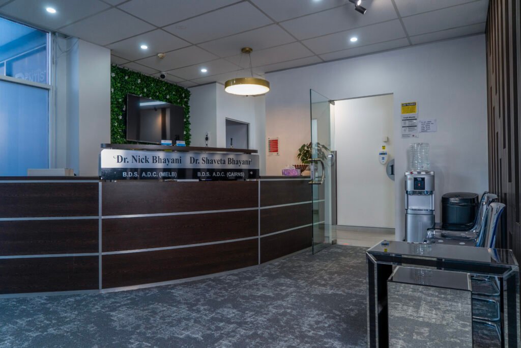 Family Dentist Liverpool dental clinic reception