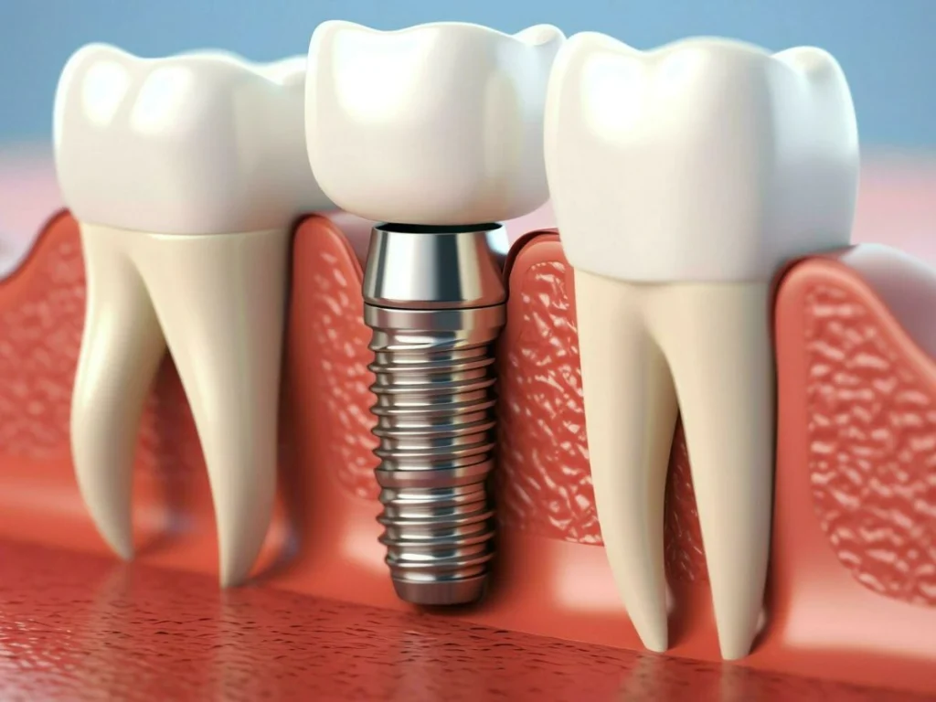 Overview of the risks of dental implants including infection and implant failure