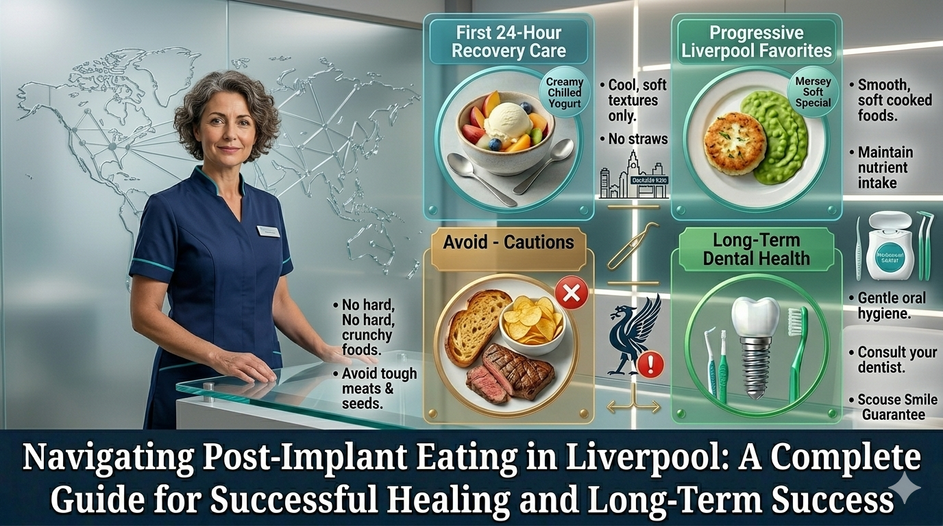 Eating After Dental Implant Surgery in Liverpool