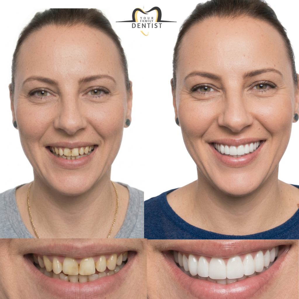 dental veneers transformations